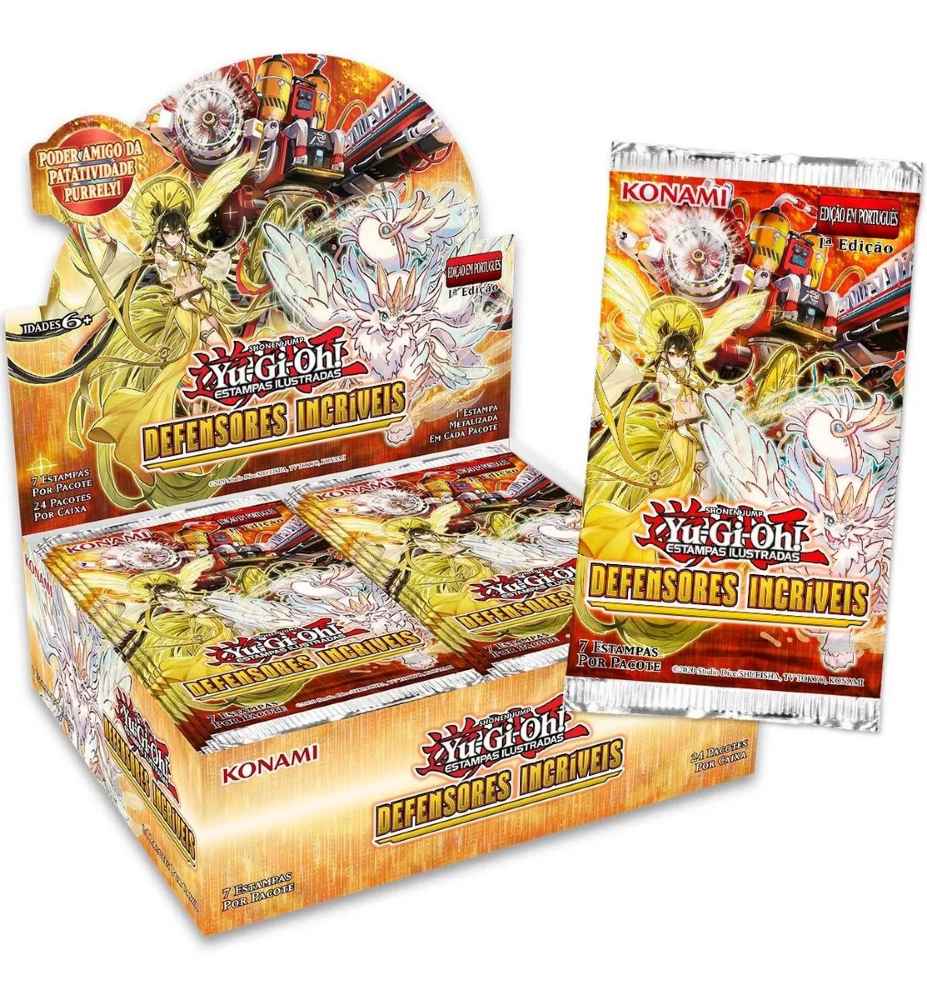 Caixa De Booster Yu-Gi-Oh Defensores Incr... Caixa De Booster Yu-Gi-Oh Defensores Incr...