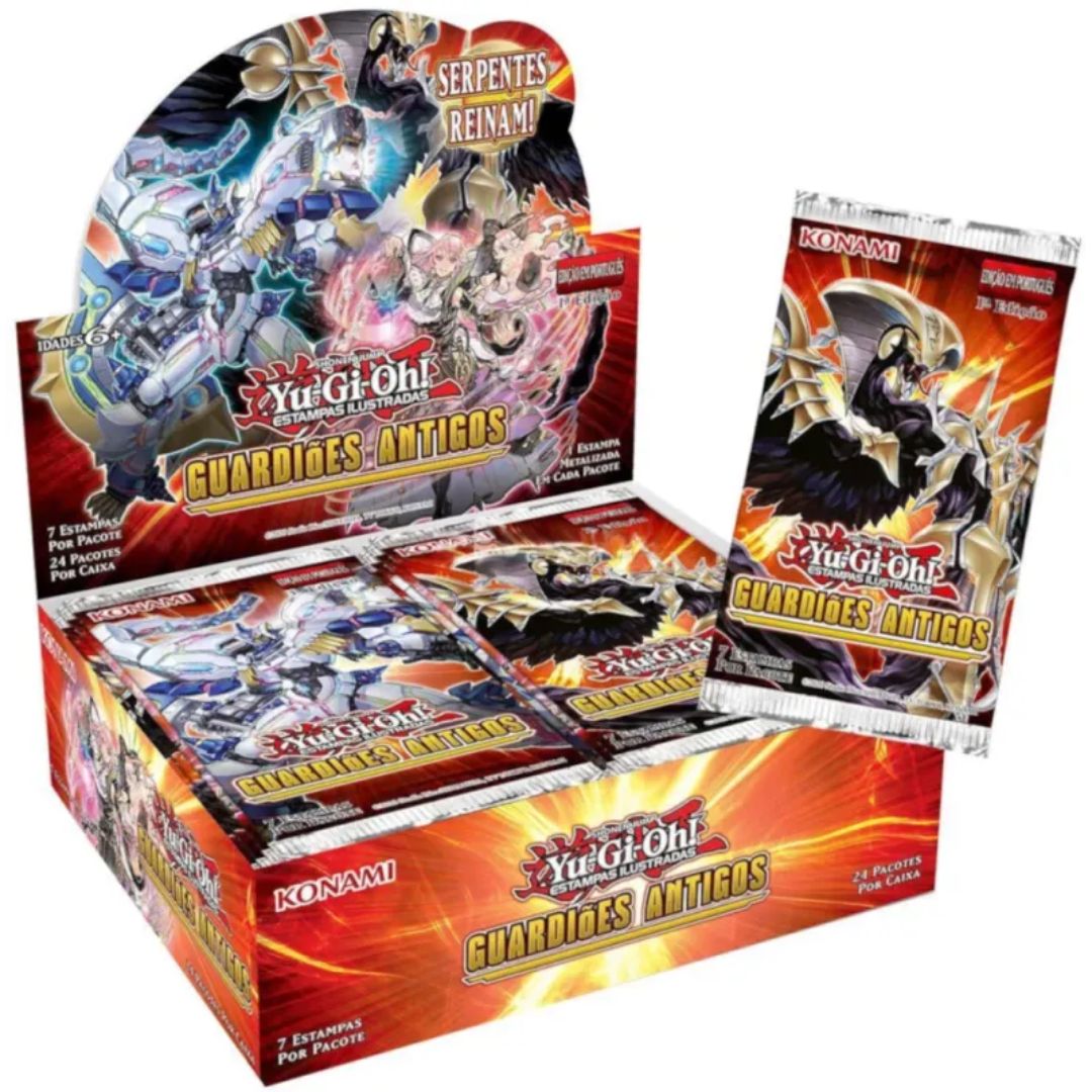 Yugioh Box Booster Guardiões Antigos Konami Yugioh Box Booster Guardiões Antigos Konami