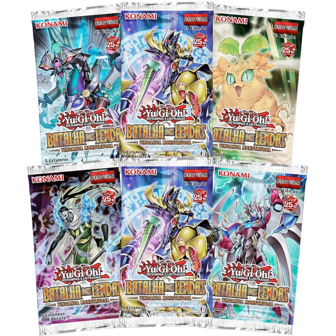 Caixa De Booster Yu-Gi-Oh Batalha das Len... Caixa De Booster Yu-Gi-Oh Batalha das Len...