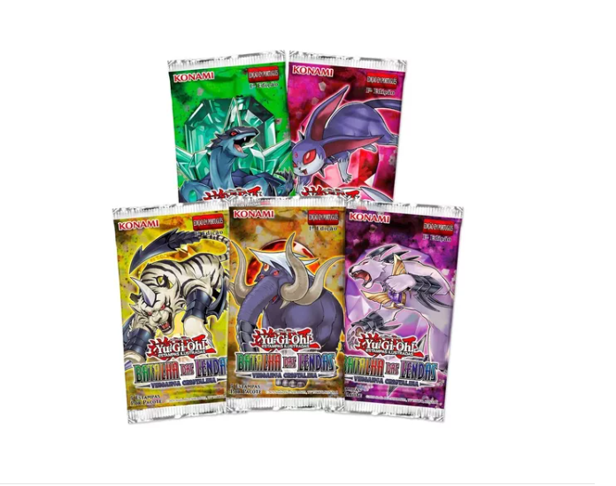 Caixa De Booster Yu-Gi-Oh Batalha das Len... Caixa De Booster Yu-Gi-Oh Batalha das Len...