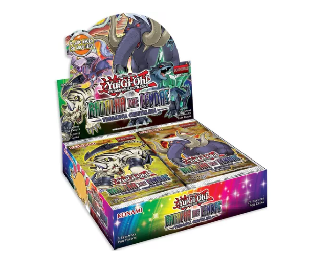 Caixa De Booster Yu-Gi-Oh Batalha das Len... Caixa De Booster Yu-Gi-Oh Batalha das Len...