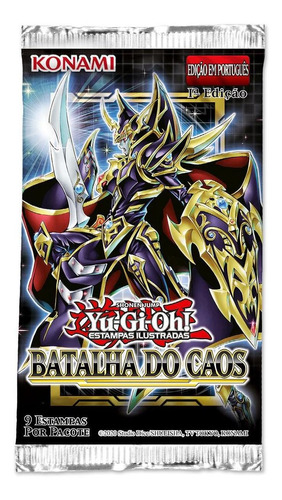 Booster Yu-Gi-Oh! Batalha do Caos - Unidade Booster Yu-Gi-Oh! Batalha do Caos - Unidade