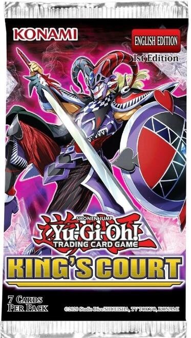 Booster Yu-Gi-Oh! Corte do Rei - Unidade Booster Yu-Gi-Oh! Corte do Rei - Unidade