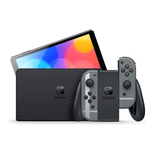 Console Nintendo Switch Oled 64gb Cinza J... Console Nintendo Switch Oled 64gb Cinza J...