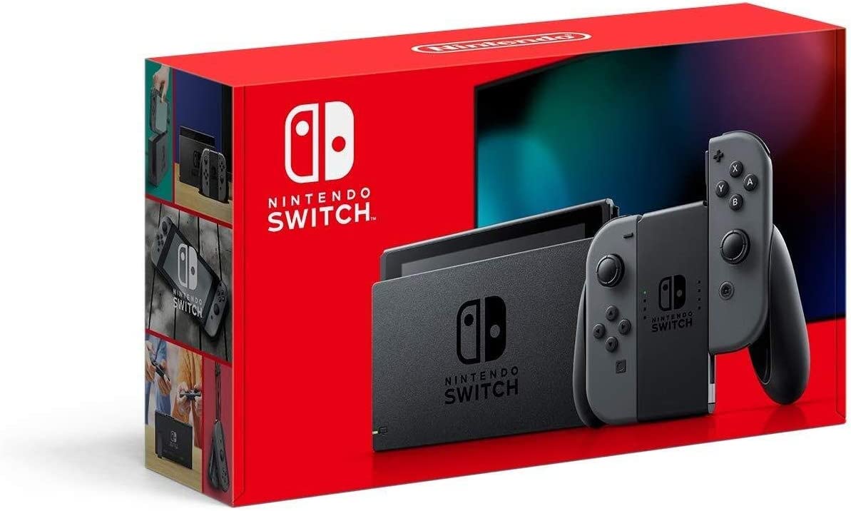 Nintendo Switch 32gb Standard Cor Cinza E... Nintendo Switch 32gb Standard Cor Cinza E...