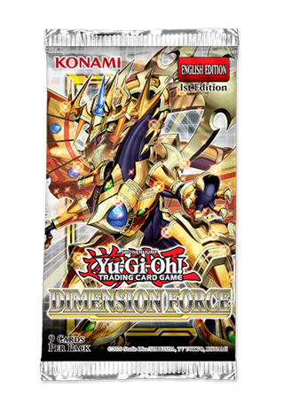 Yu-Gi-Oh! Booster Avulso - Força Dimensional Yu-Gi-Oh! Booster Avulso - Força Dimensional