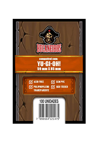 Sleeves Yu-Gi-Oh! 59x85mm Bucaneiros