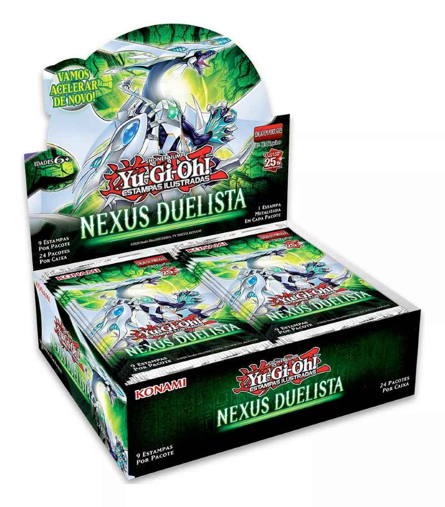Caixa De Booster Yu-Gi-Oh Nexus Duelistas Caixa De Booster Yu-Gi-Oh Nexus Duelistas