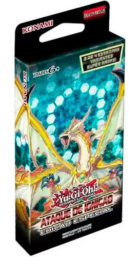 Booster Yu-Gi-Oh! Ataque de Ignição Ediçã... Booster Yu-Gi-Oh! Ataque de Ignição Ediçã...